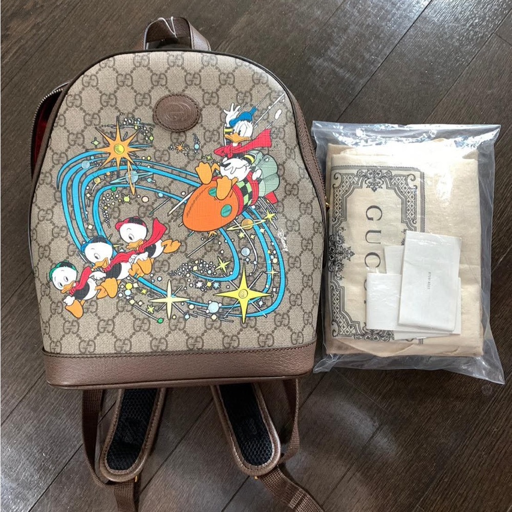 Gucci Deep Red Fabric Interior